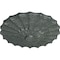 Ekena Millwork Shakuras Ceiling Medallion (Fits Canopies up to 1 3/8"), 9"OD x 1 3/8"P, Athenian Green Crackle CM09SHAGC - alternate 5